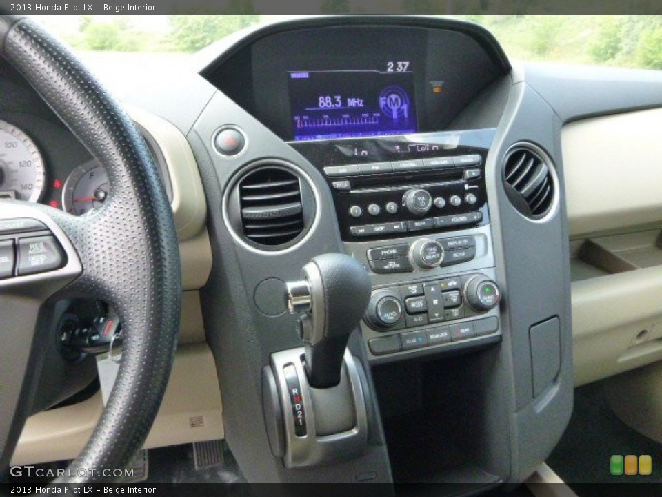 Beige Interior Controls for the 2013 Honda Pilot LX #84767600