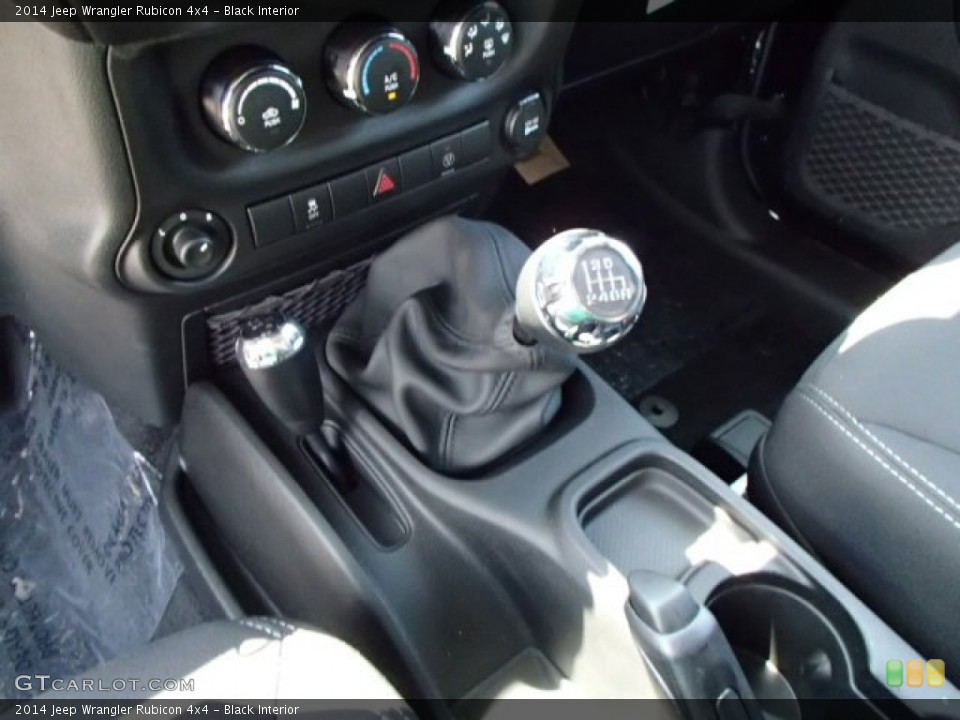 Black Interior Transmission for the 2014 Jeep Wrangler Rubicon 4x4 #84768128