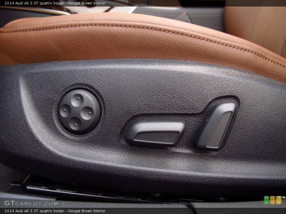 Nougat Brown Interior Front Seat for the 2014 Audi A6 3.0T quattro Sedan #84768918