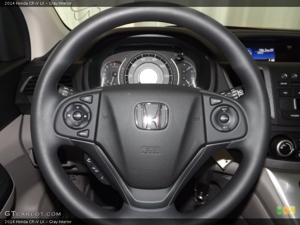 Gray Interior Steering Wheel for the 2014 Honda CR-V LX #84769181