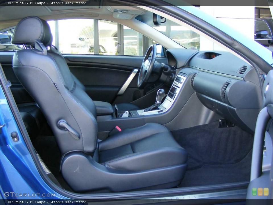 Graphite Black Interior Photo for the 2007 Infiniti G 35 Coupe #847692