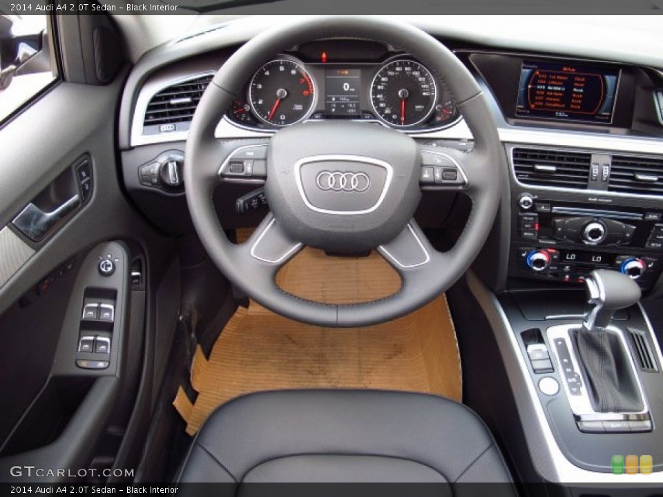 Black Interior Dashboard for the 2014 Audi A4 2.0T Sedan #84769934