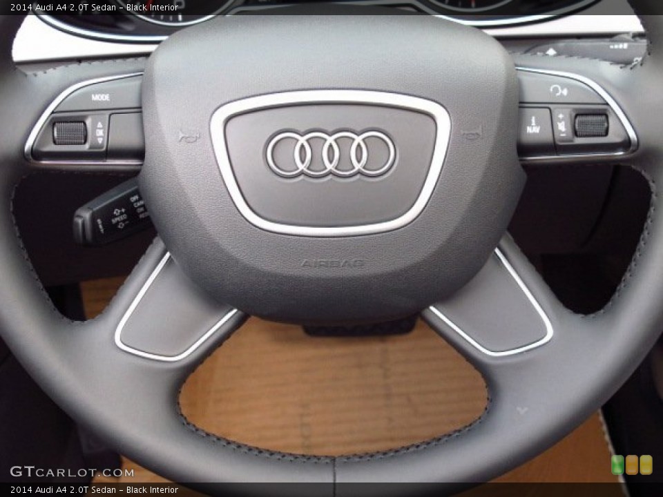 Black Interior Steering Wheel for the 2014 Audi A4 2.0T Sedan #84770030