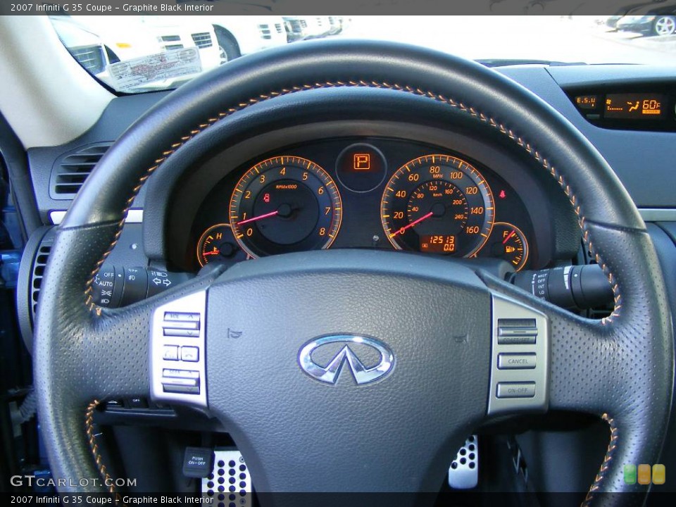Graphite Black Interior Gauges for the 2007 Infiniti G 35 Coupe #847718