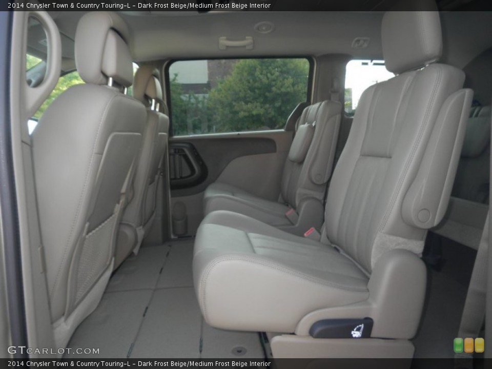 Dark Frost Beige/Medium Frost Beige Interior Rear Seat for the 2014 Chrysler Town & Country Touring-L #84775541