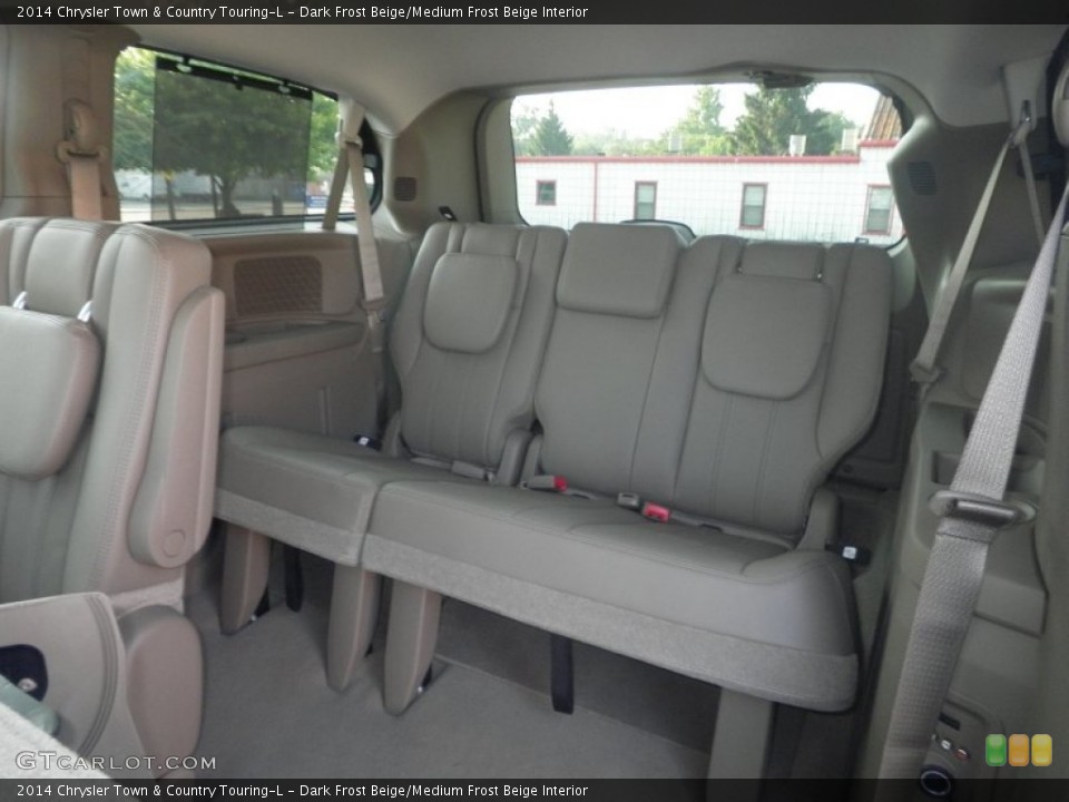 Dark Frost Beige/Medium Frost Beige Interior Rear Seat for the 2014 Chrysler Town & Country Touring-L #84775565