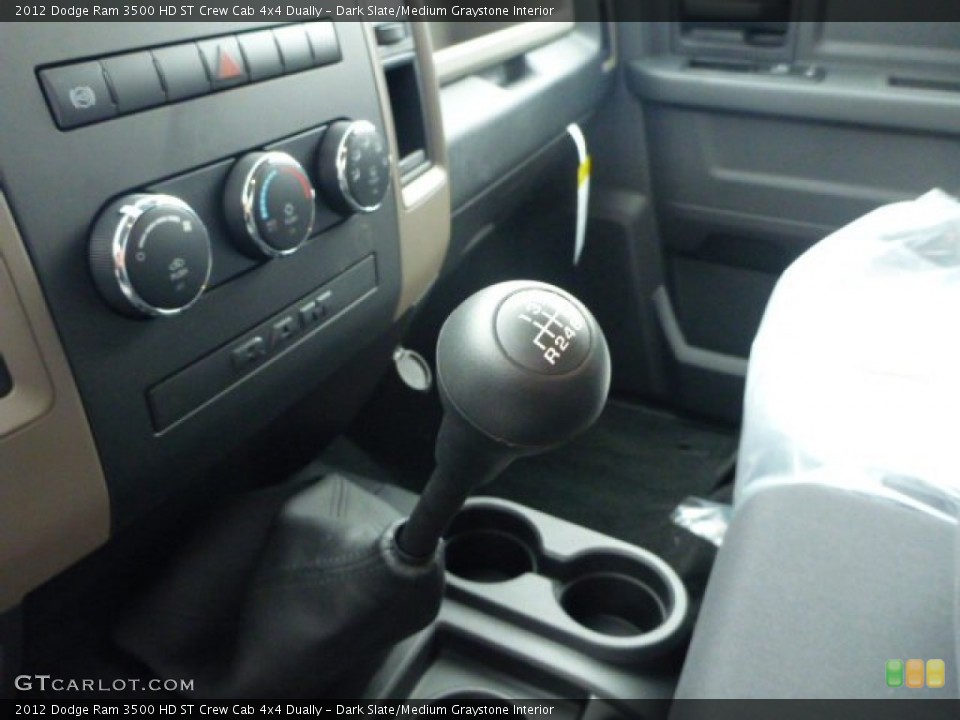 Dark Slate/Medium Graystone Interior Transmission for the 2012 Dodge Ram 3500 HD ST Crew Cab 4x4 Dually #84777101
