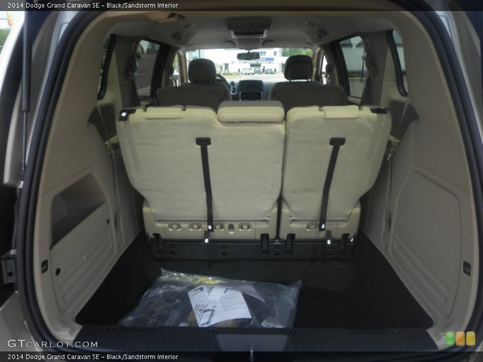 Black/Sandstorm Interior Trunk for the 2014 Dodge Grand Caravan SE #84777878