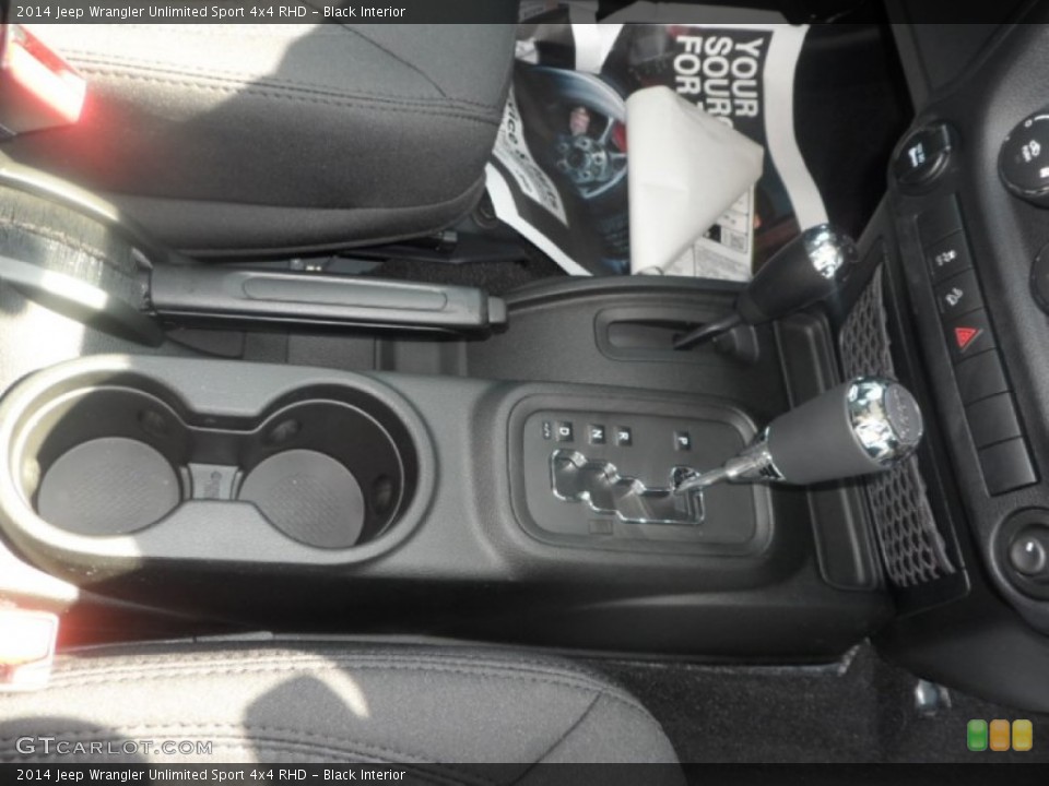 Black Interior Transmission for the 2014 Jeep Wrangler Unlimited Sport 4x4 RHD #84779869
