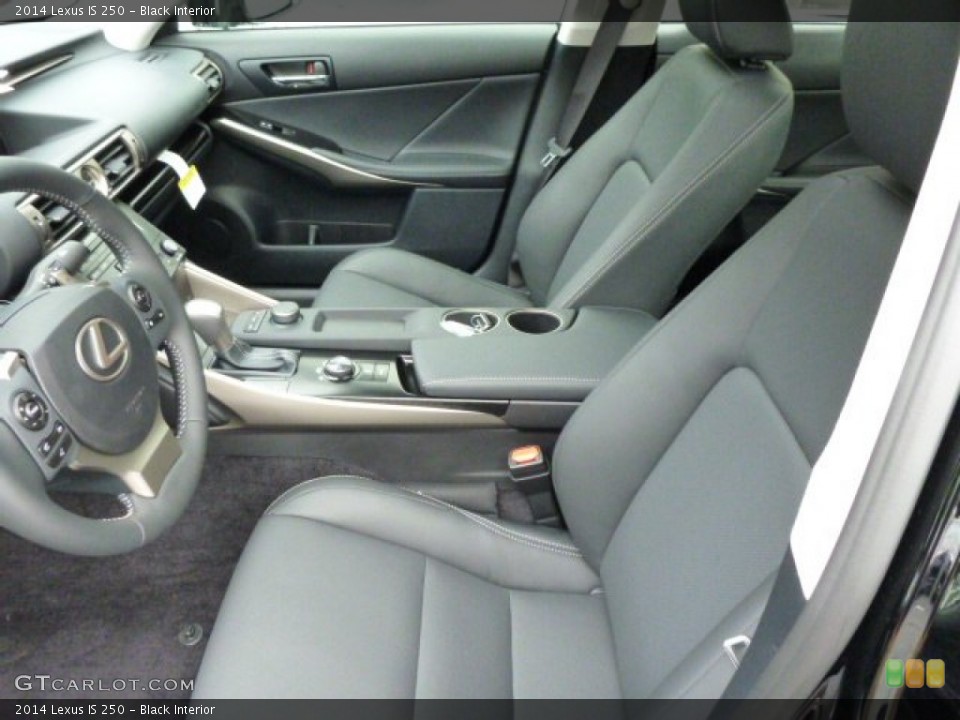 Black Interior Photo for the 2014 Lexus IS 250 #84781691