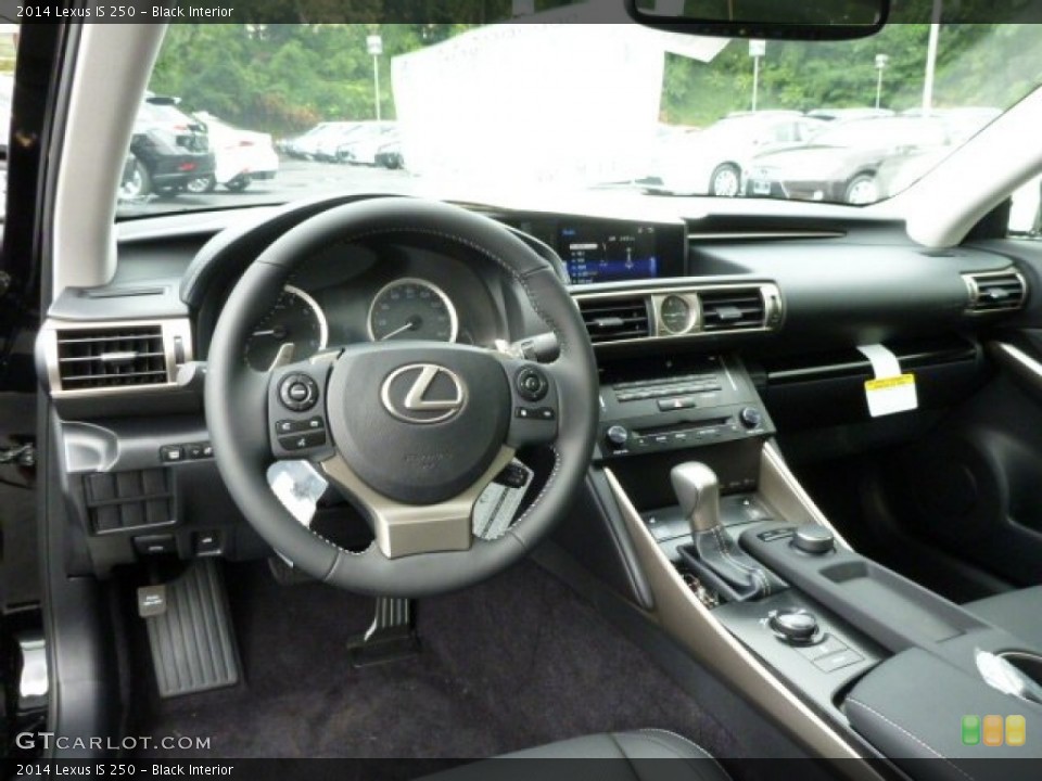 Black Interior Prime Interior for the 2014 Lexus IS 250 #84781733