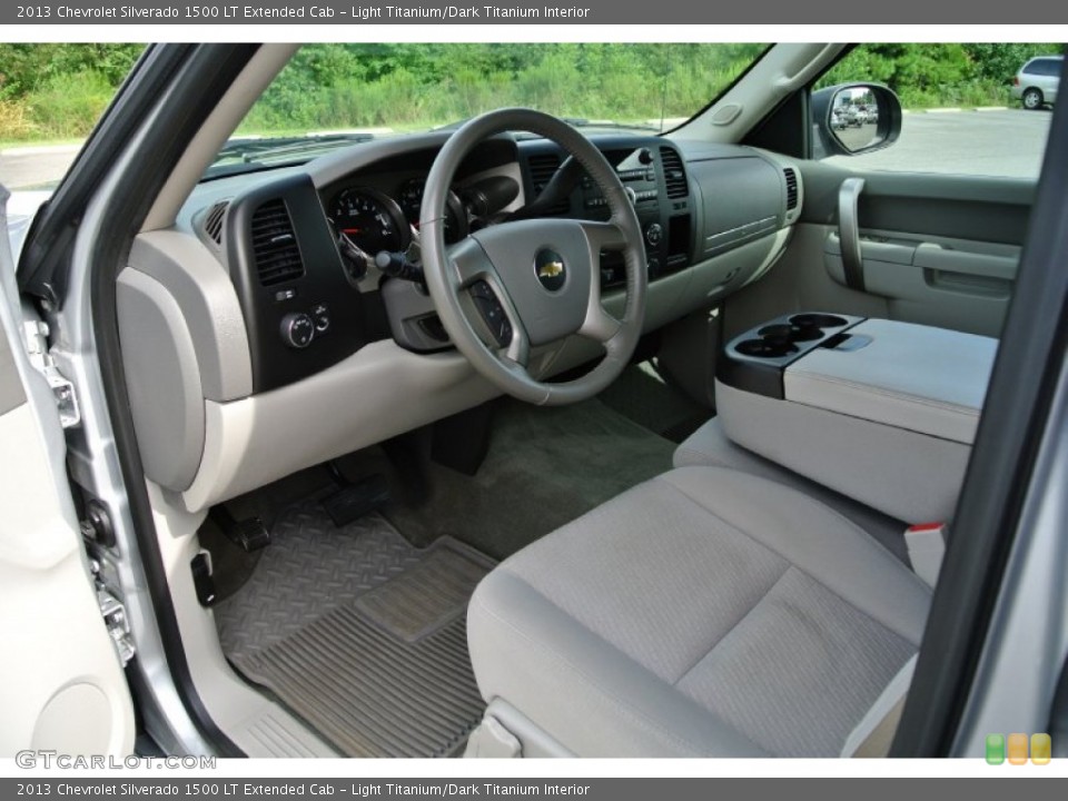 Light Titanium/Dark Titanium Interior Prime Interior for the 2013 Chevrolet Silverado 1500 LT Extended Cab #84781769