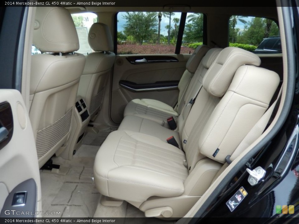 Almond Beige Interior Rear Seat for the 2014 Mercedes-Benz GL 450 4Matic #84785222