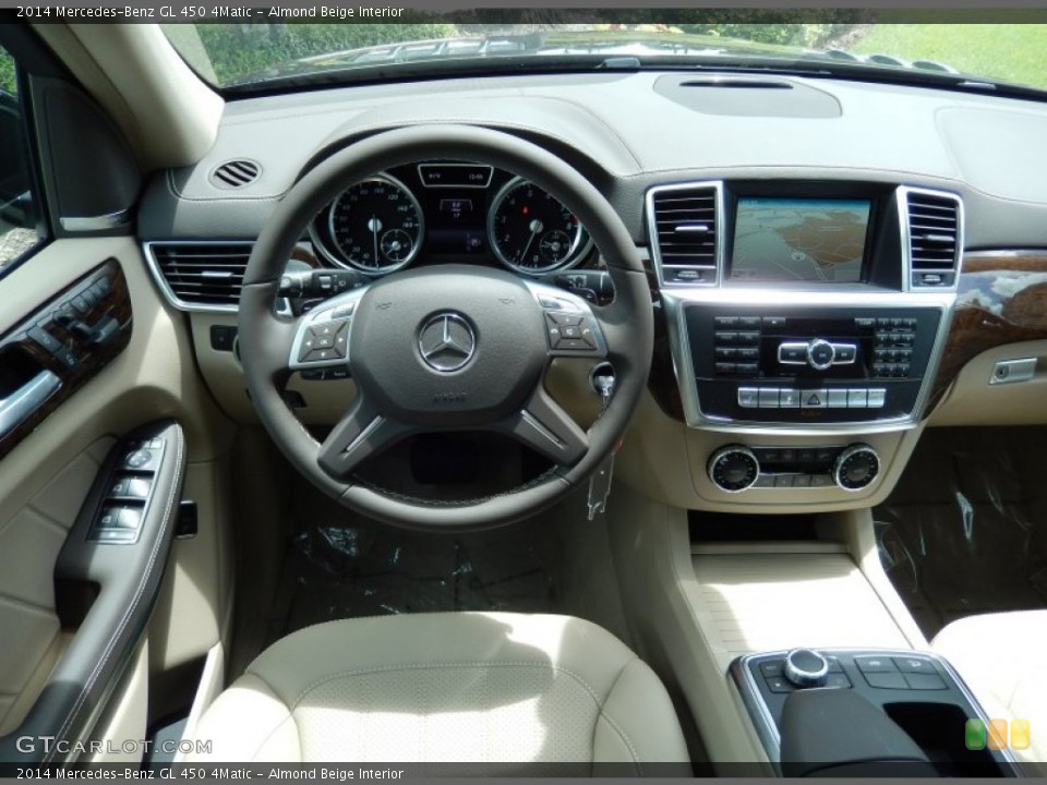 Almond Beige Interior Dashboard for the 2014 Mercedes-Benz GL 450 4Matic #84785294