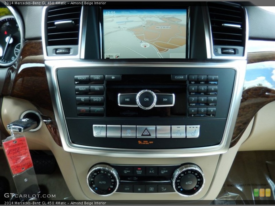 Almond Beige Interior Controls for the 2014 Mercedes-Benz GL 450 4Matic #84785345