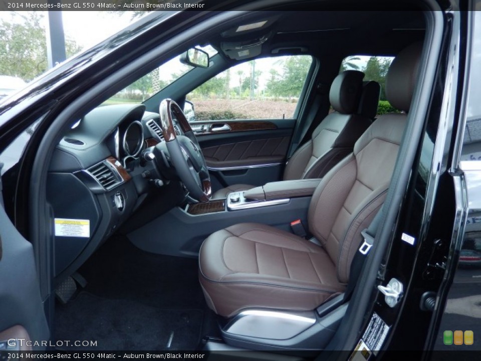Auburn Brown/Black Interior Photo for the 2014 Mercedes-Benz GL 550 4Matic #84785573