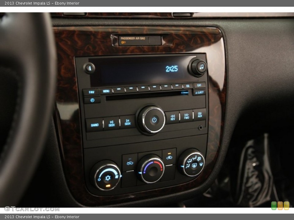 Ebony Interior Controls for the 2013 Chevrolet Impala LS #84789620