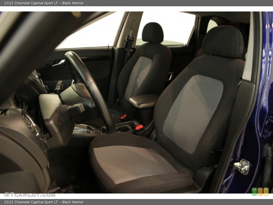 Black Interior Front Seat for the 2013 Chevrolet Captiva Sport LT #84790625