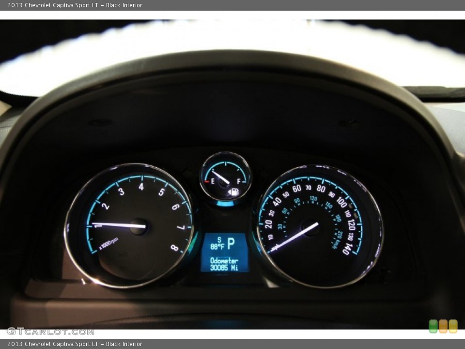 Black Interior Gauges for the 2013 Chevrolet Captiva Sport LT #84790673