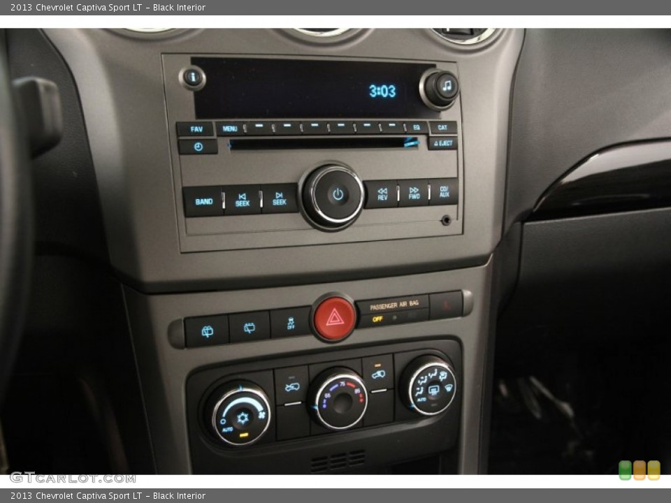 Black Interior Controls for the 2013 Chevrolet Captiva Sport LT #84790718