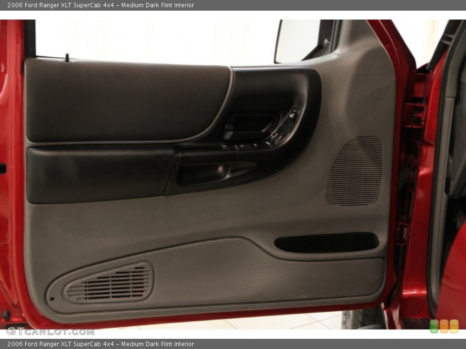 Medium Dark Flint Interior Door Panel for the 2006 Ford Ranger XLT SuperCab 4x4 #84791534