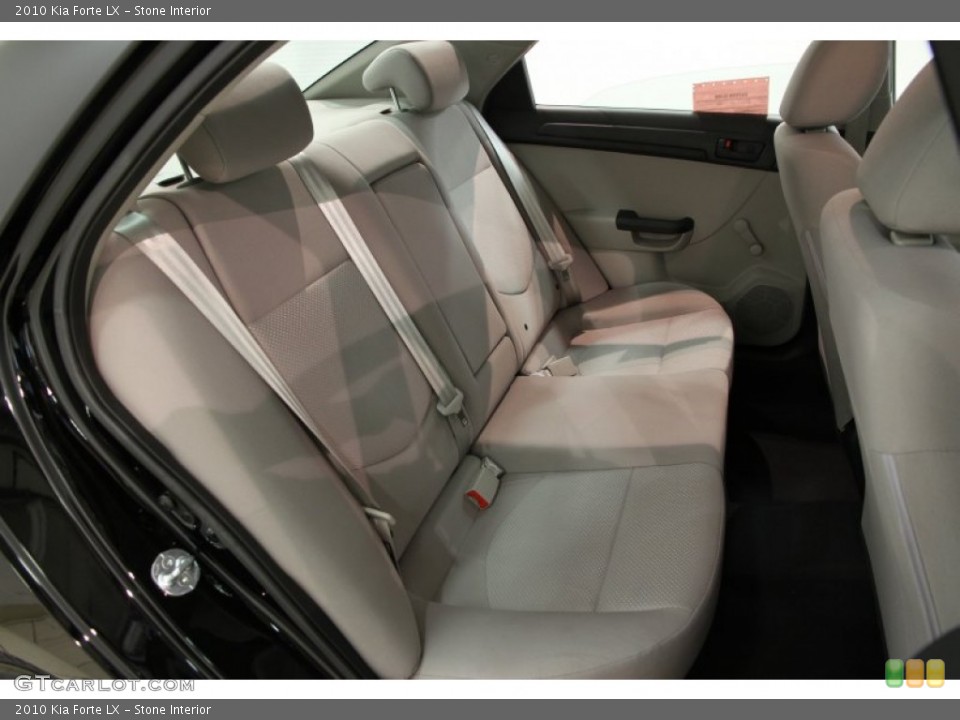 Stone Interior Rear Seat for the 2010 Kia Forte LX #84793628