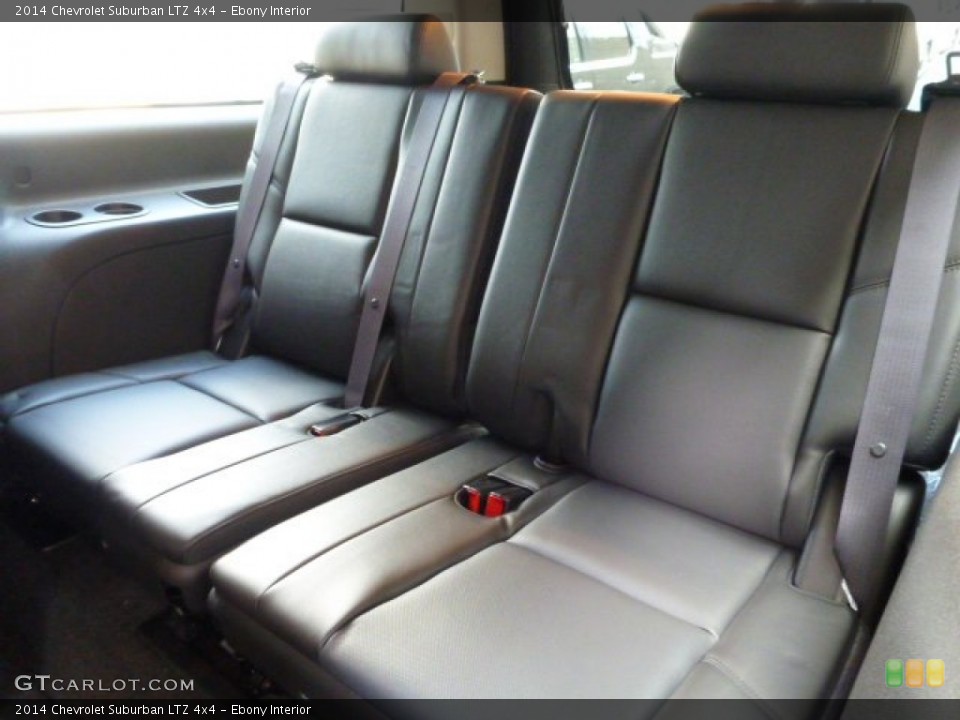 Ebony Interior Rear Seat for the 2014 Chevrolet Suburban LTZ 4x4 #84794870