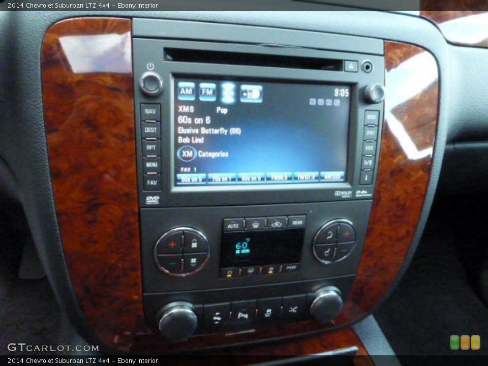 Ebony Interior Controls for the 2014 Chevrolet Suburban LTZ 4x4 #84795041