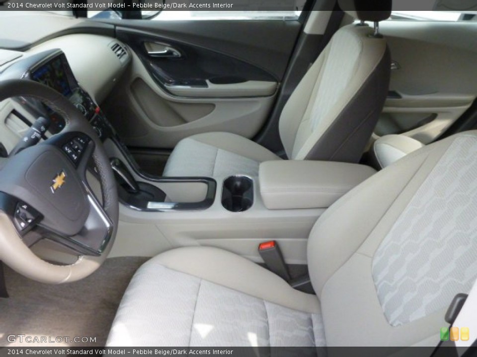 Pebble Beige/Dark Accents Interior Photo for the 2014 Chevrolet Volt  #84796277