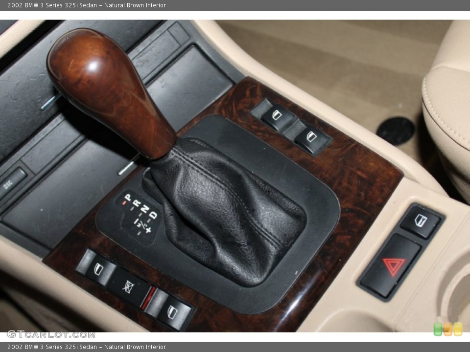 Natural Brown Interior Transmission for the 2002 BMW 3 Series 325i Sedan #84796961