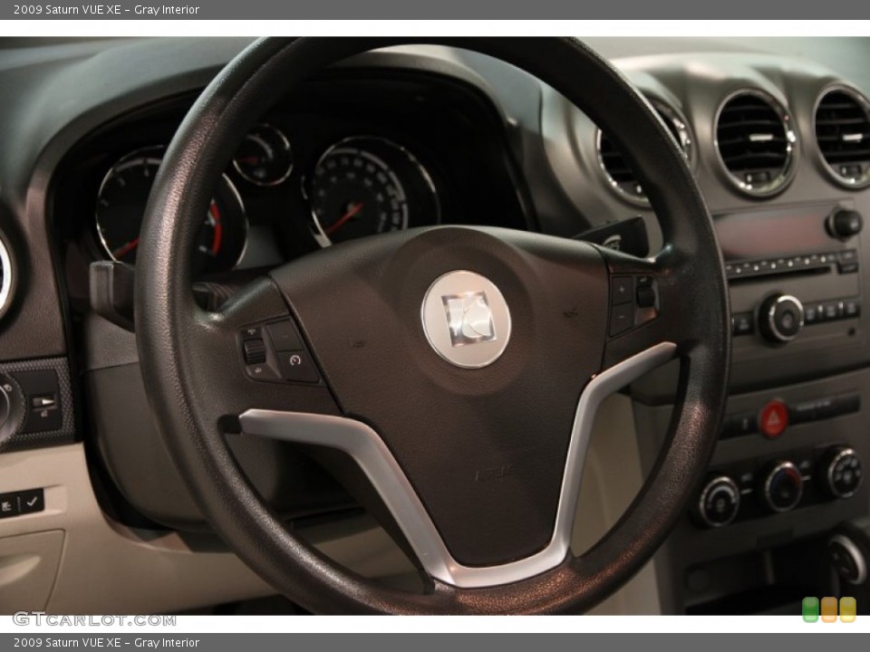 Gray Interior Steering Wheel for the 2009 Saturn VUE XE #84797681