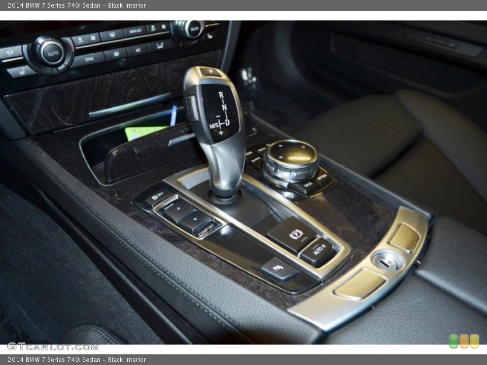 Black Interior Transmission for the 2014 BMW 7 Series 740i Sedan #84797750