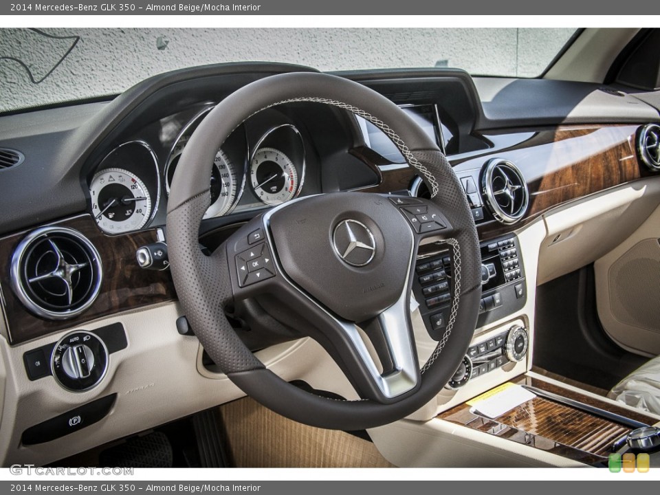 Almond Beige/Mocha Interior Dashboard for the 2014 Mercedes-Benz GLK 350 #84797861