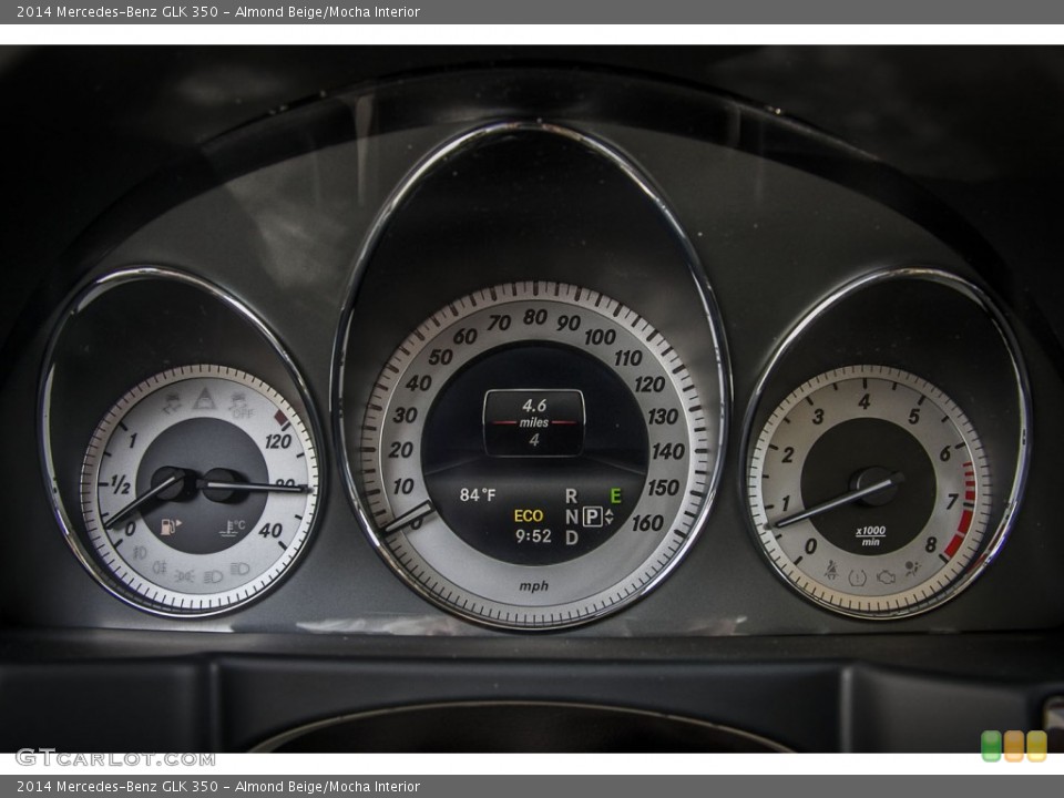 Almond Beige/Mocha Interior Gauges for the 2014 Mercedes-Benz GLK 350 #84797903