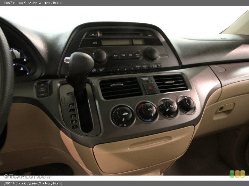 Ivory Interior Controls For The 2007 Honda Odyssey Lx