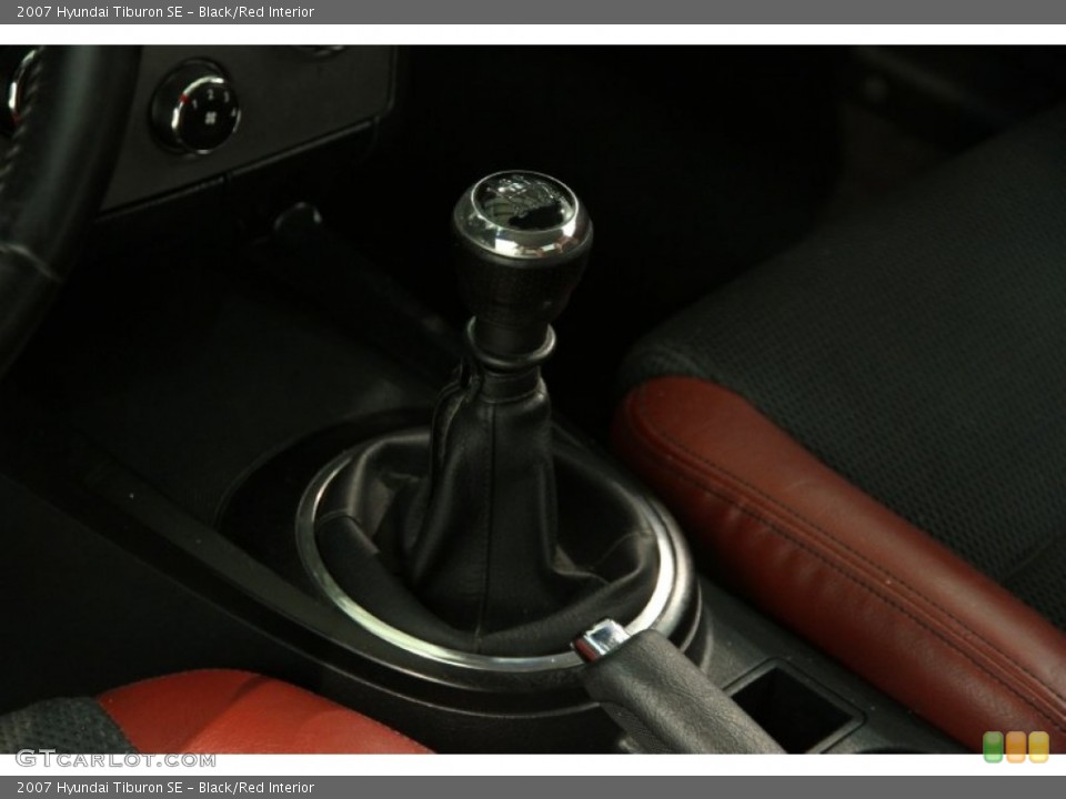 Black/Red Interior Transmission for the 2007 Hyundai Tiburon SE #84801134