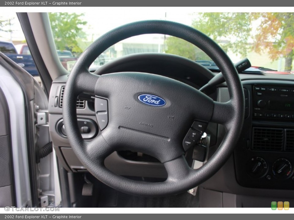 Graphite Interior Steering Wheel for the 2002 Ford Explorer XLT #84802535