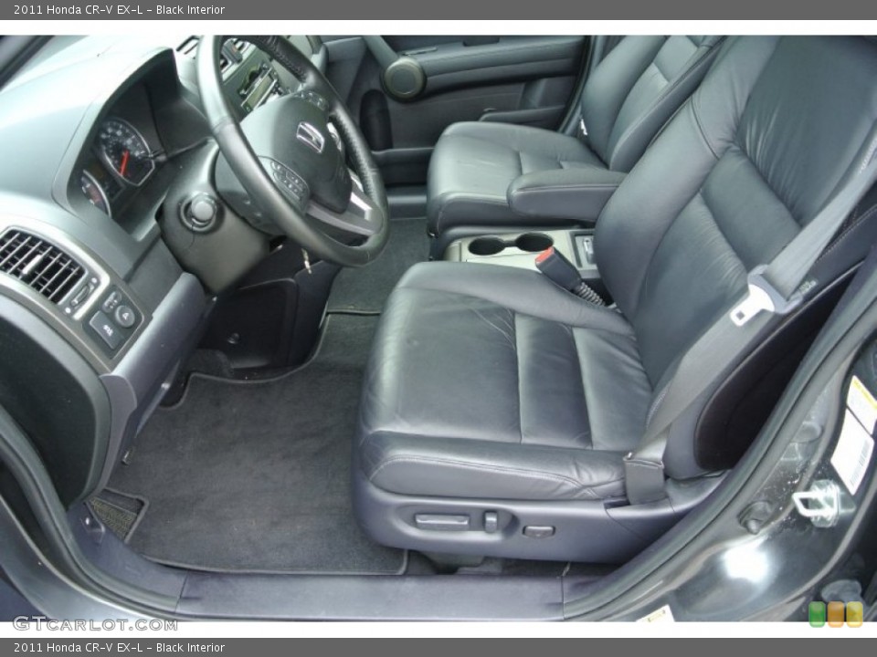 Black Interior Photo for the 2011 Honda CR-V EX-L #84807213
