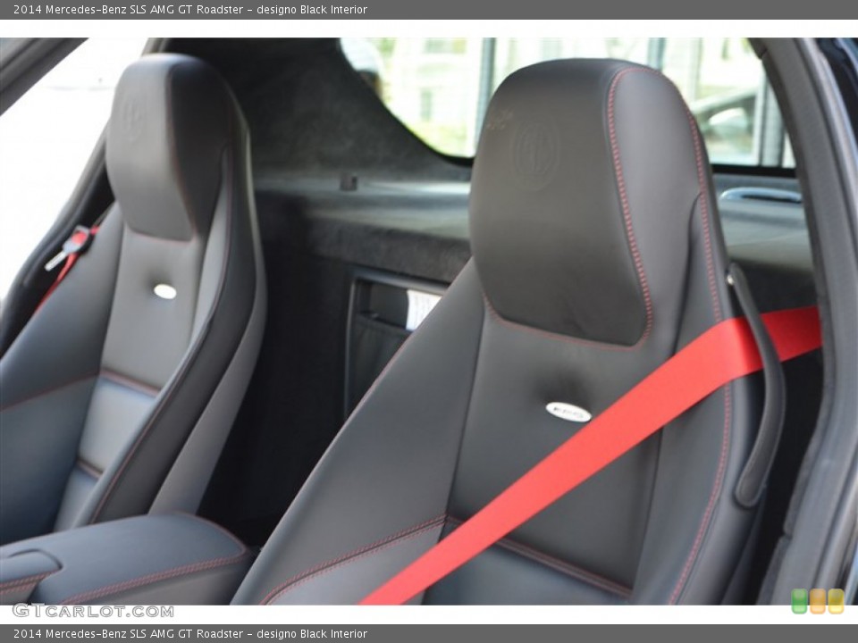 designo Black Interior Front Seat for the 2014 Mercedes-Benz SLS AMG GT Roadster #84808217