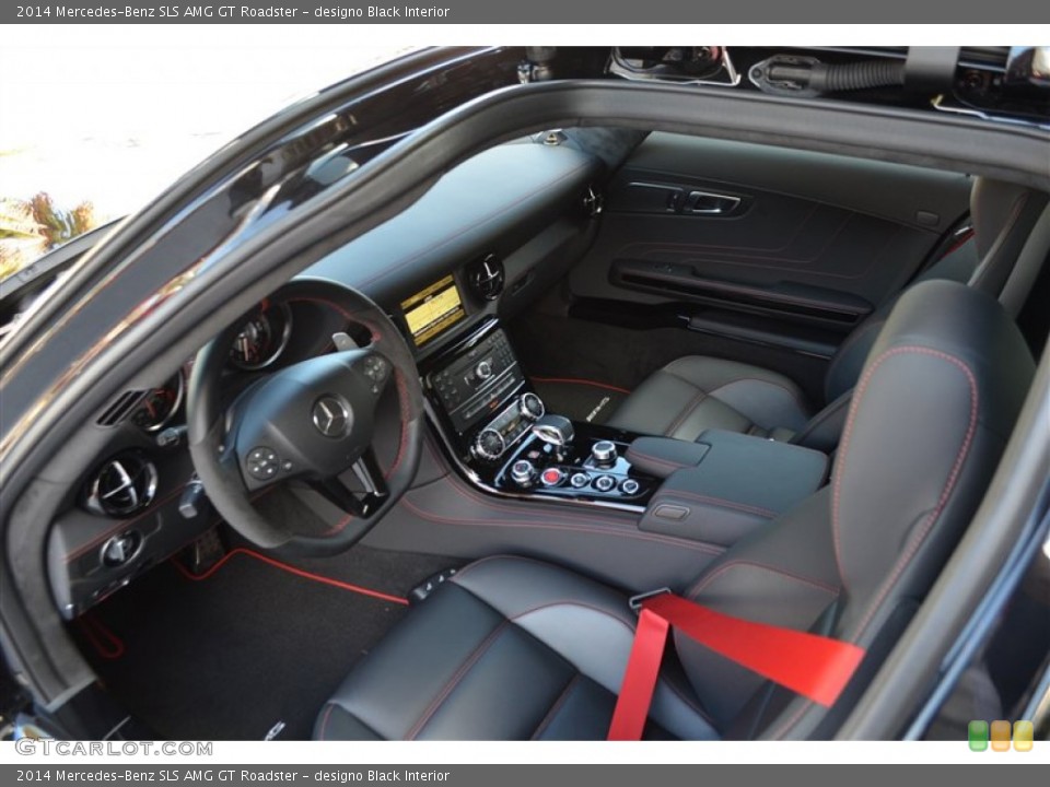 designo Black Interior Prime Interior for the 2014 Mercedes-Benz SLS AMG GT Roadster #84808307