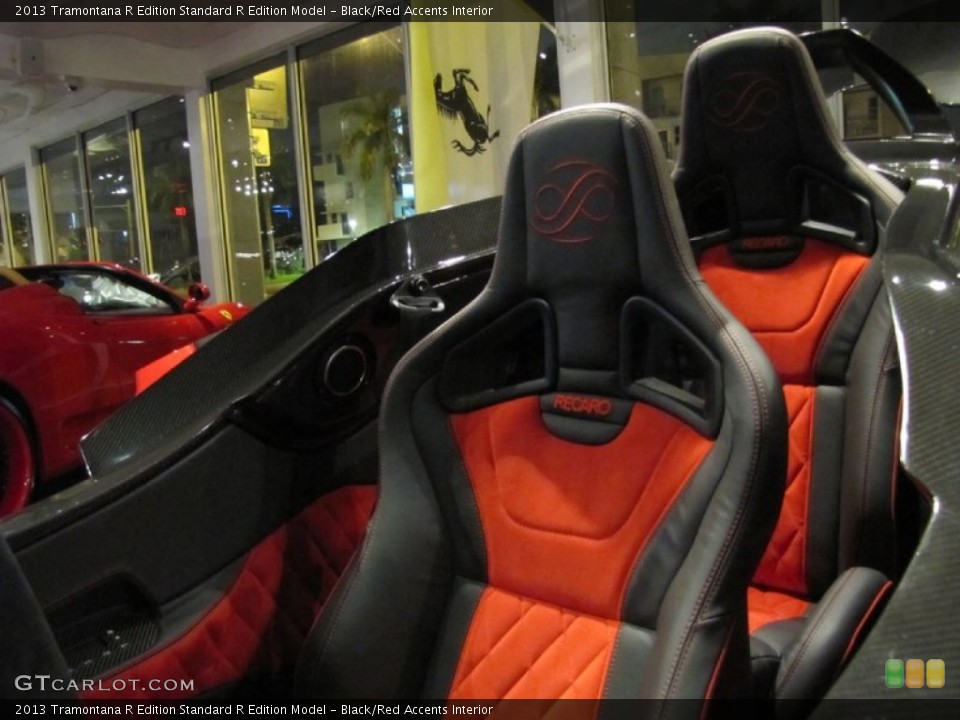 Black/Red Accents Interior Photo for the 2013 Tramontana R Edition  #84808889