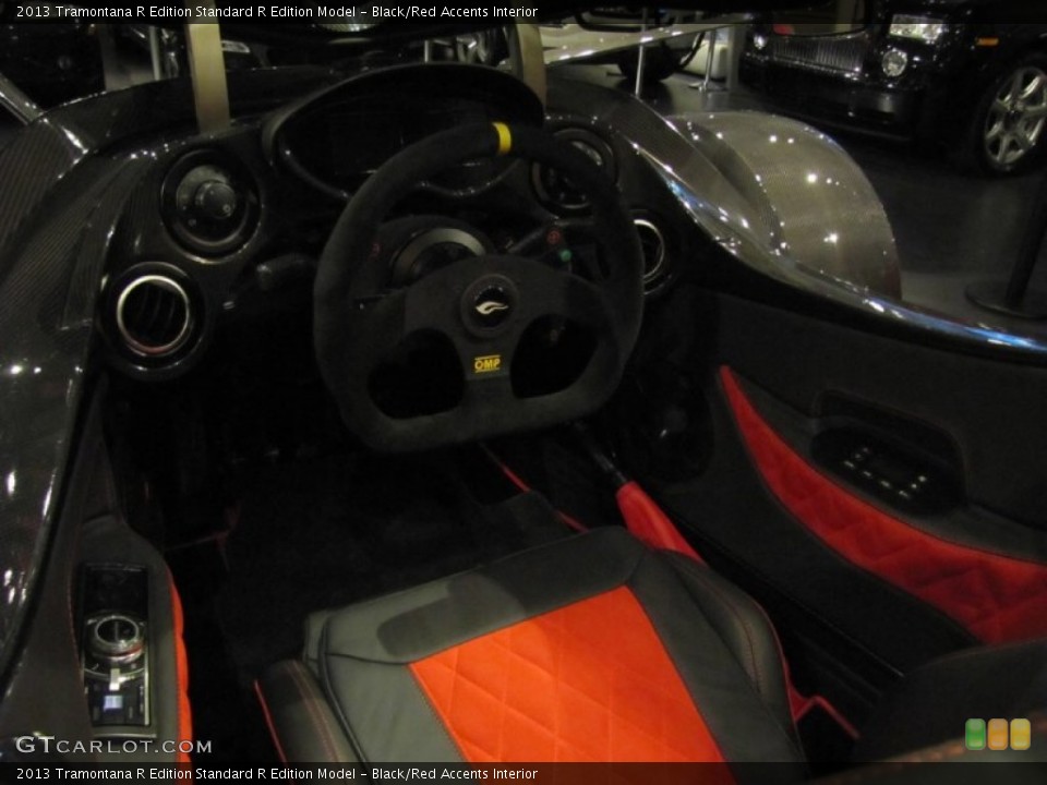 Black/Red Accents Interior Photo for the 2013 Tramontana R Edition  #84808901