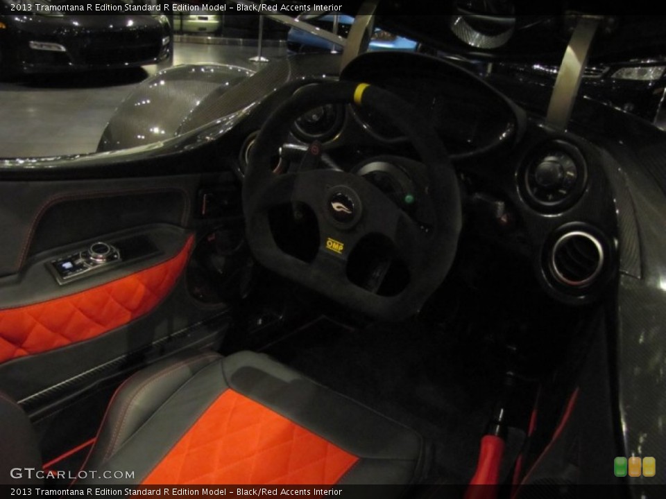 Black/Red Accents Interior Dashboard for the 2013 Tramontana R Edition  #84808907