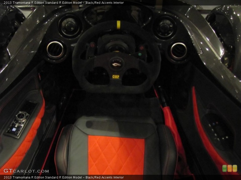 Black/Red Accents Interior Dashboard for the 2013 Tramontana R Edition  #84808913