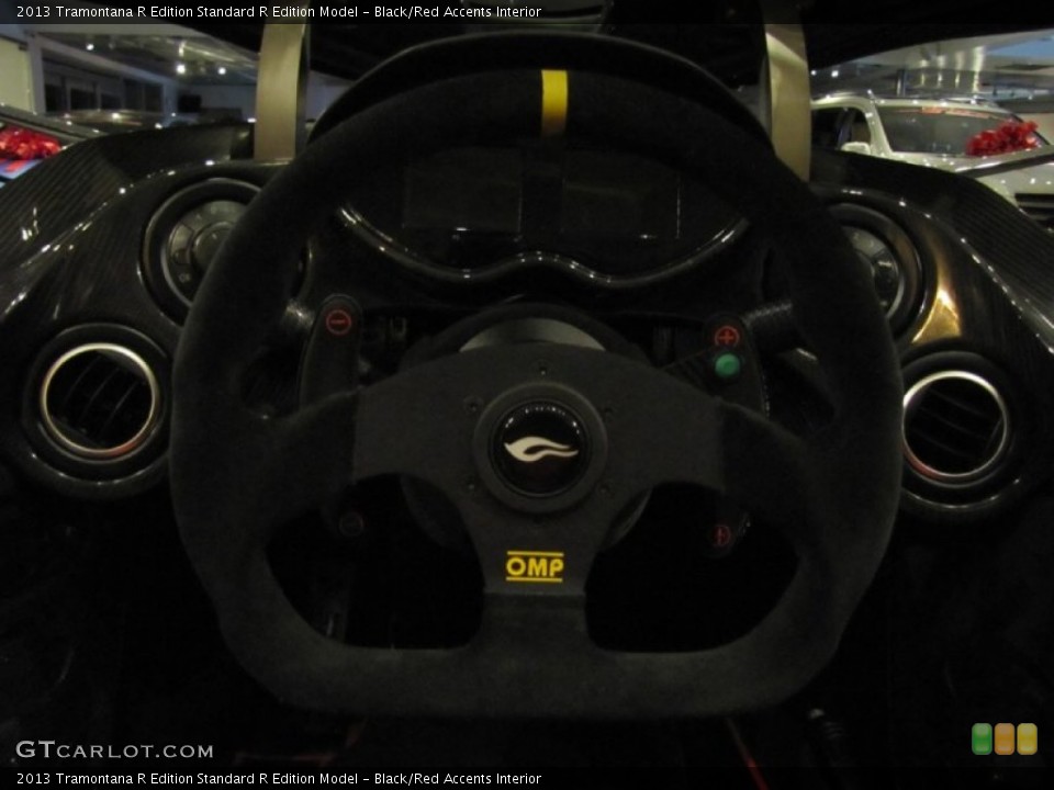 Black/Red Accents Interior Steering Wheel for the 2013 Tramontana R Edition  #84808925