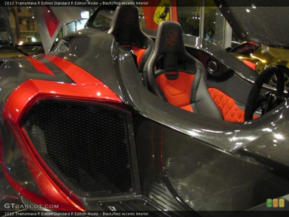 Black/Red Accents 2013 Tramontana R Edition Interiors