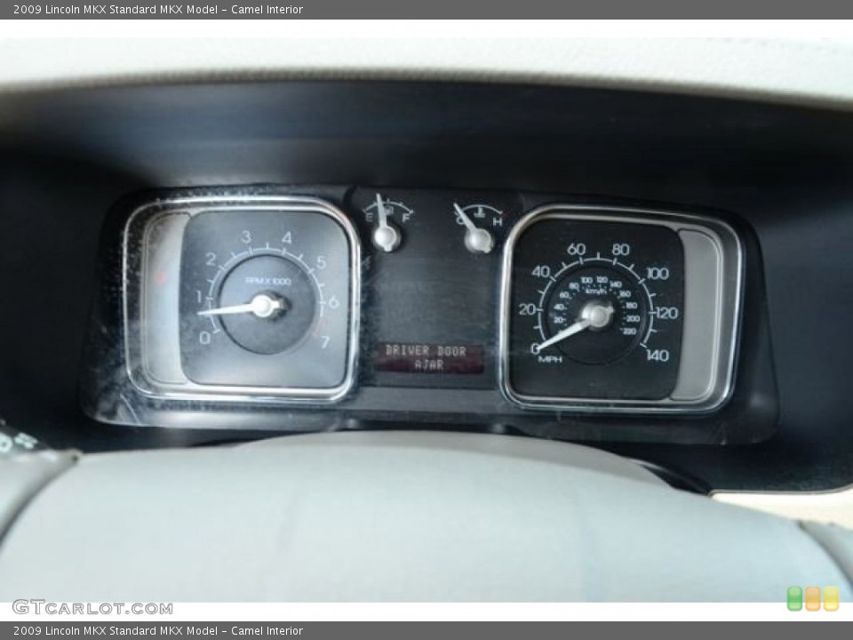 Camel Interior Gauges for the 2009 Lincoln MKX  #84810723