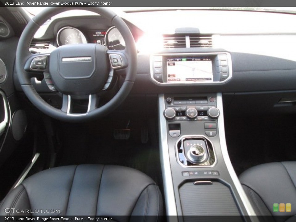 Ebony Interior Dashboard for the 2013 Land Rover Range Rover Evoque Pure #84810762