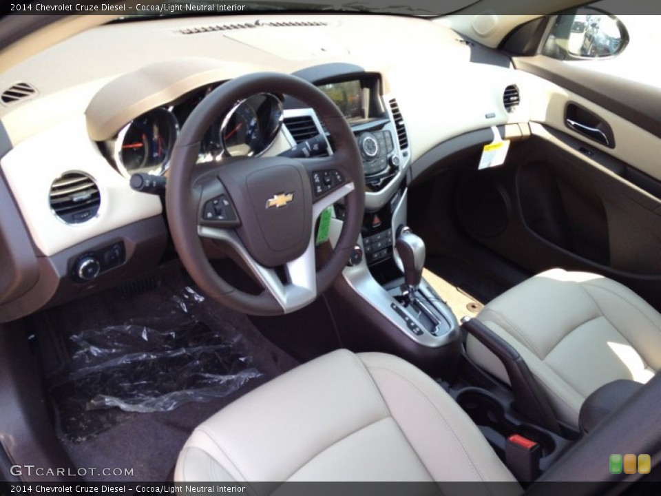 Cocoa/Light Neutral Interior Prime Interior for the 2014 Chevrolet Cruze Diesel #84811140