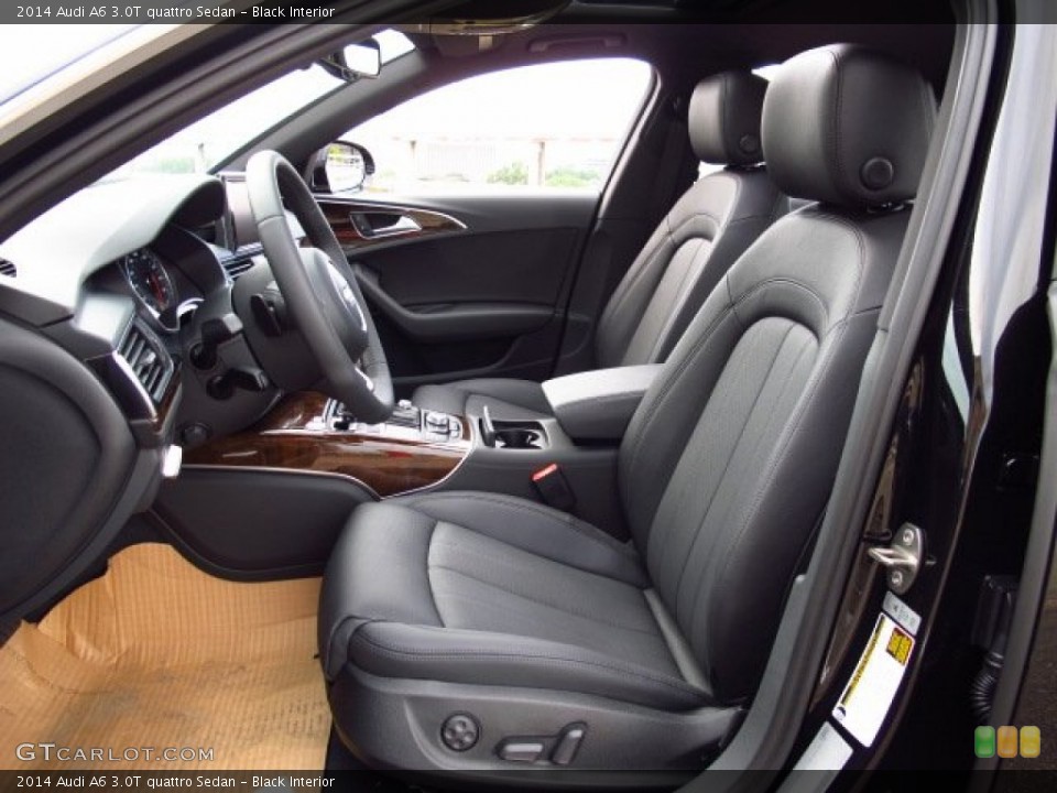 Black Interior Photo for the 2014 Audi A6 3.0T quattro Sedan #84812802